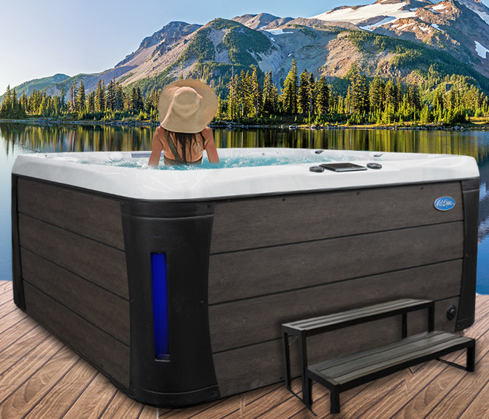 Calspas hot tub being used in a family setting - hot tubs spas for sale Passaic